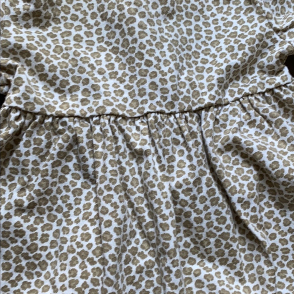 Leopard Print Jersey Dress - Picture 2 of 4